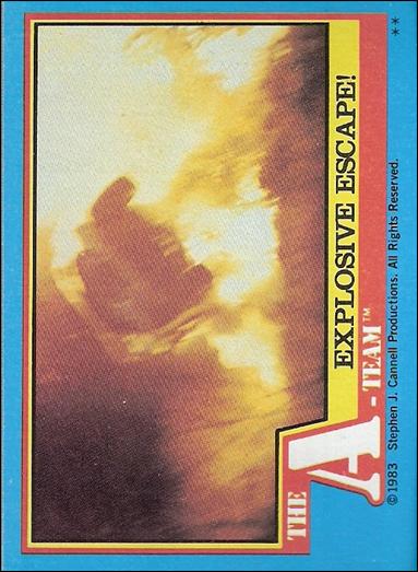 A-Team (Base Set) card 62 Explosive Escape!