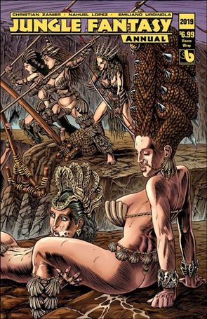 Jungle Fantasy: Annual 2019 issue 1-FC Vixens Wrap