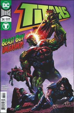 Titans (2016) issue 34 Mico Suayan Cover