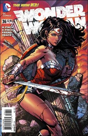 Wonder Woman (2011) issue 36 David Finch Standard Cover