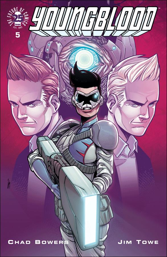 Youngblood (2017) issue 5 Jim Towe Cover