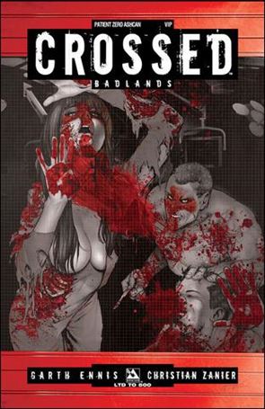 Crossed Patient Zero issue Ashcan-B VIP Cover 1/500