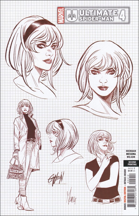 Ultimate Spider-Man (2024) issue 4-O Marco Checchetto Design Cover (Second Printing)