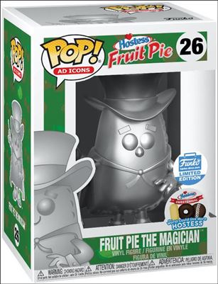 POP! Ad Icons figure 26-B Fruit Pie Magician (Silver) Funko Shop Exclusive
