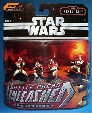 Star Wars: Unleashed Multi-Figure Battle Packs figure 17 Order 66 - Shock Trooper Battalion