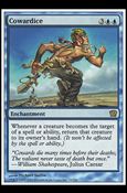 Magic the Gathering: 9th Edition (Base Set) card 70 Cowardice