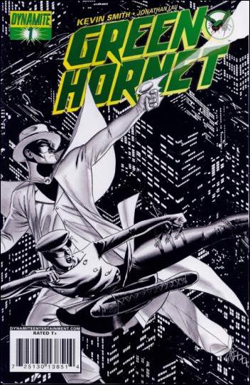 Green Hornet (2010) issue 1-G John Cassaday 1:100 Graytones Cover