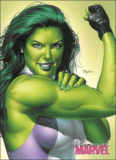 Women of Marvel (Base Set) card 60 She-Hulk