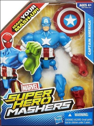 Marvel Super Hero Mashers figure 1 Captain America
