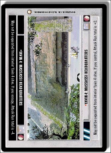 Star Wars: Special Edition Limited (Base Set) card 291 Yavin 4: Massassi Headquarters