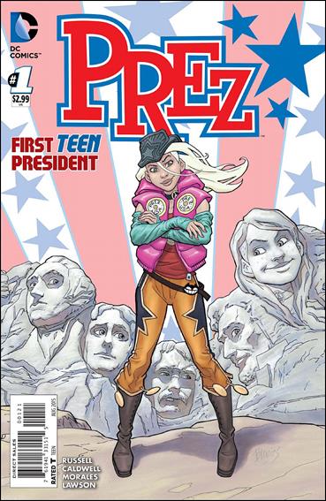 Prez (2015) issue 1-B Bret Blevins 1:25 Cover