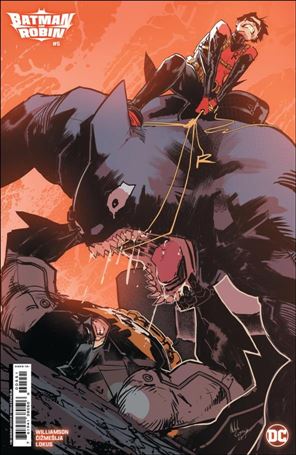 Batman and Robin (2023) issue 5-E Nikola Cizmesija 1:50 Cardstock Cover