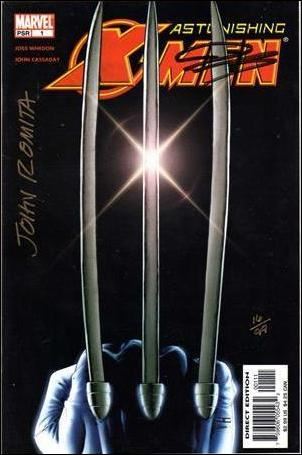 Astonishing X-Men (2004) issue 1-D DF (Signed by John Cassaday & John Romita) 1/99