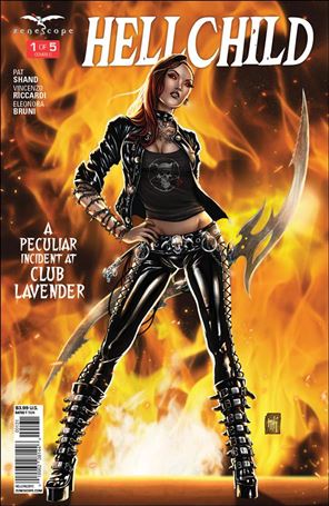 Hellchild issue 1-C Mike Krome Cover