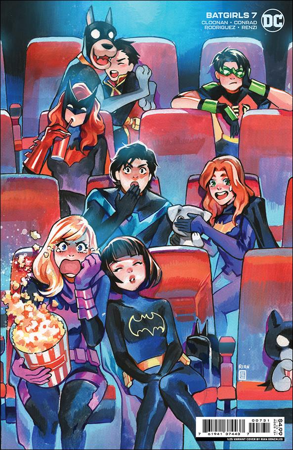 Batgirls issue 7-C Rian Gonzales 1:25 Cover