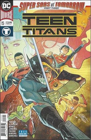 Teen Titans (2016) issue 15 Francis Manapul Cover