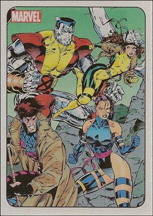 70 Years of Marvel Comics (Parallel Metallic Ink Base Set) card 54 1991