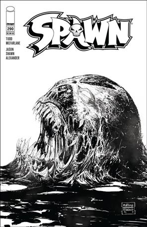 Spawn issue 290-B Francesco Mattina & Todd McFarlane Cover
