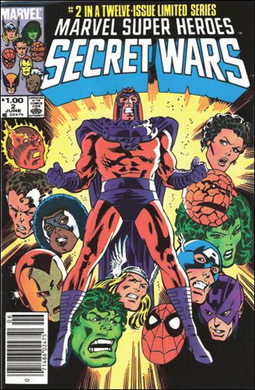 Marvel Super Heroes Secret Wars issue 2-B Canadian Price Cover