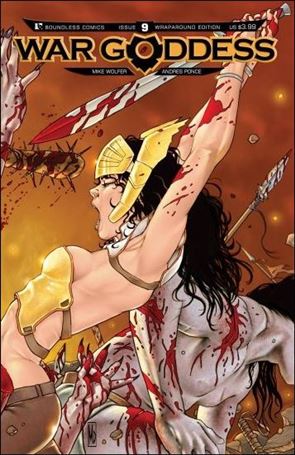 War Goddess issue 9-B Wraparound Cover