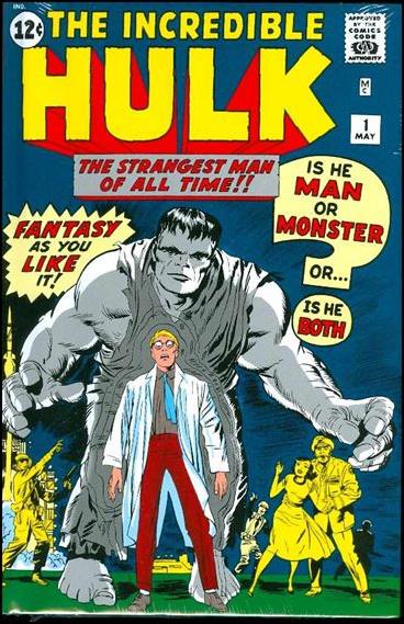 Incredible Hulk Omnibus  issue 1-C Jack Kirby Dust Jacket (New Printing)