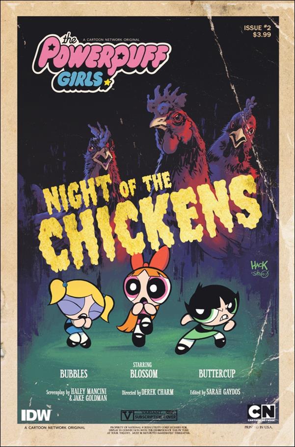 Powerpuff Girls (2016) issue 2-B Robert Hack Subscription Cover