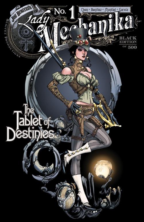 Lady Mechanika: The Tablet of Destinies issue 1-D Joe Benitez Black Edition 1/500
