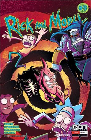 Rick and Morty (2023) issue 9 Fred C. Stressing Cover