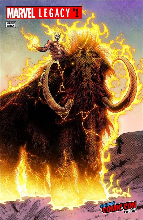 Marvel Legacy issue 1-SG Deodato "Ghost Rider" ComicXposure Cover 1/2000