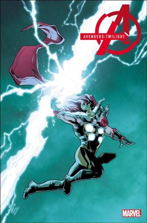 Avengers: Twilight issue 4-B Carmen Carnero Lightning Bolt Cover
