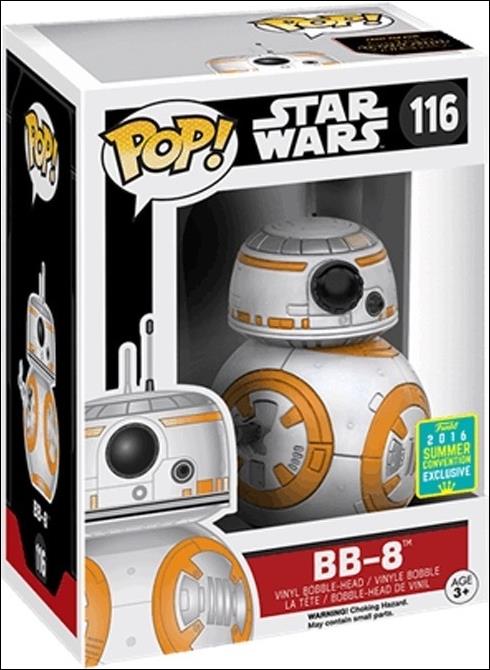 POP! Star Wars figure 116-B BB-8 (Thumbs Up) 2016 Summer Convention Exclusive