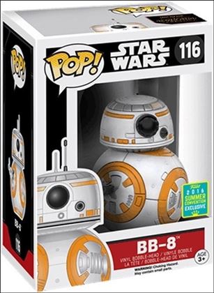 POP! Star Wars figure 116-B BB-8 (Thumbs Up) 2016 Summer Convention Exclusive
