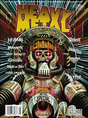 Heavy Metal issue 295-C Ian Bederman Cover