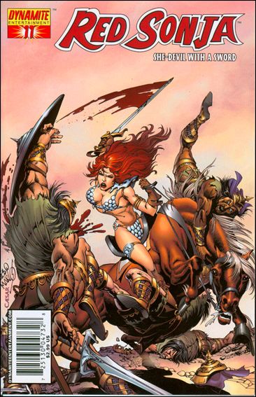 Red Sonja (2005) issue 11-D Pablo Marcos Cover