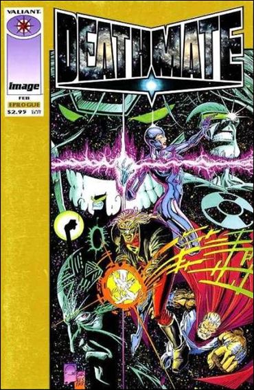 Deathmate issue Epilogue-B Gold Foil Cover 1:50