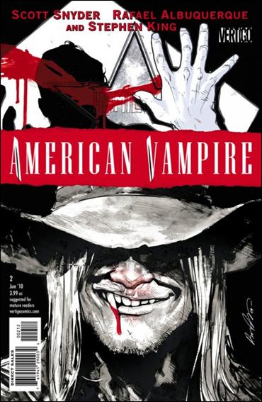 American Vampire issue 2-C Rafael Albuquerque Cover (2nd Printing)