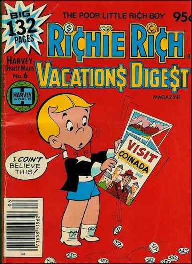 Richie Rich Vacations Digest issue 6