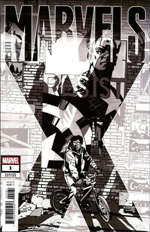 Marvels X issue 1-G John Paul Leon Party Sketch Cover