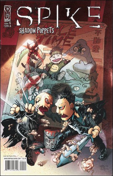 Spike: Shadow Puppets issue 4-B Franco Urru Cover