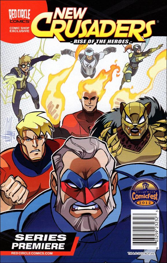 New Crusaders: Rise of the Heroes issue Preview Mini-Comic