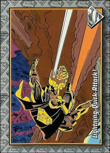 Return of Superman (Base Set) card 36 Lightning-Quick Attack!