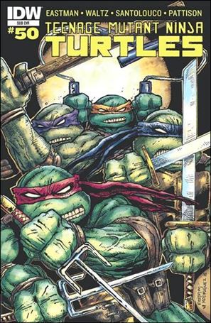 Teenage Mutant Ninja Turtles (2011) issue 50-D Kevin Eastman & Robert Rodriguez Sub Cover