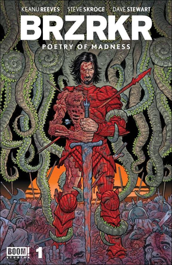 BRZRKR: Poetry of Madness issue 1-C Steve Skroce Foil Cover