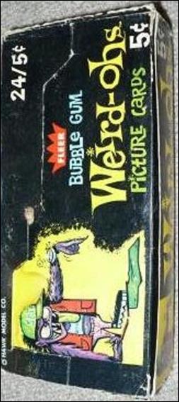 Weird-Ohs  card 1 Sealed Box