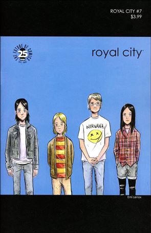 Royal City issue 7-B Emi Lenox 90's Album Homage Cover