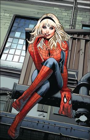 Spider-Gwen: Gwenverse issue 4-E Greg Land Unknown Comics Virgin Cover