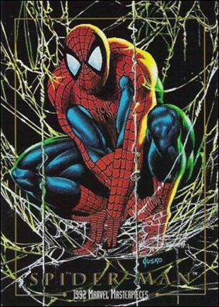 1992 Marvel Masterpieces (Base Set) card 87 Spider-Man
