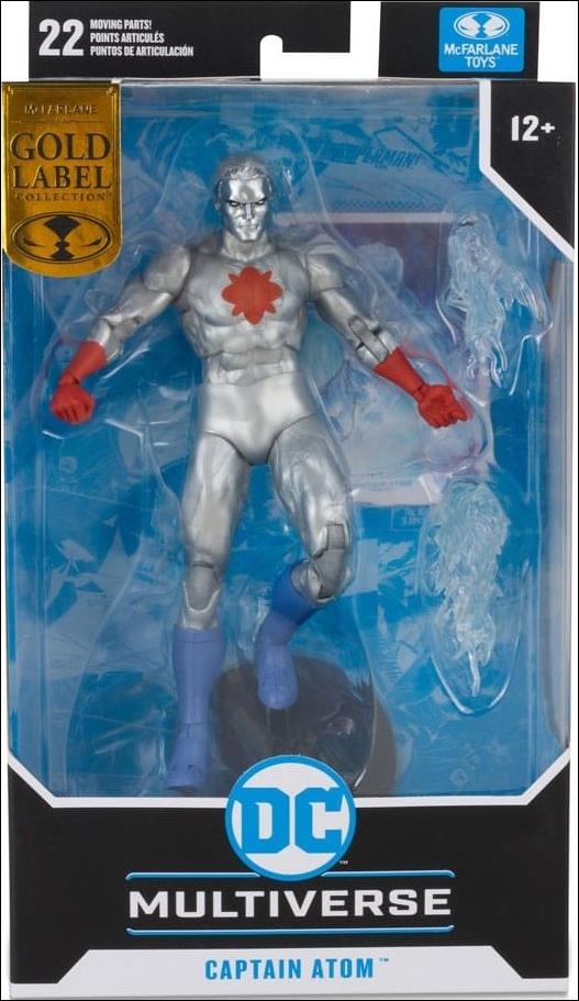 McFarlane DC Multiverse (Gold Label) issue NN 53 Captain Atom (New 52)