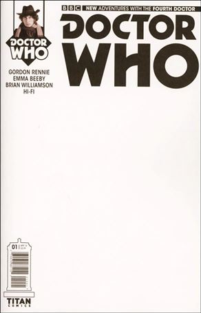Doctor Who: The Fourth Doctor issue 1-D Blank/Sketch Cover