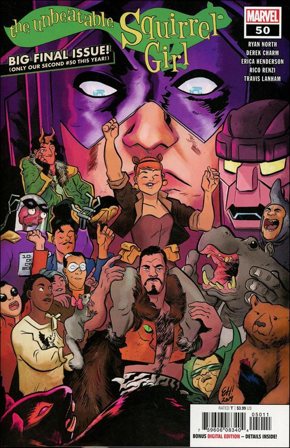 Unbeatable Squirrel Girl (2015/12) issue 50 Erica Henderson Cover